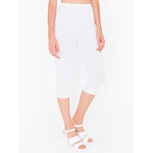 Damen Casual Sport Leggins Capri-Shorts Scrunch Hintern Shorts Elastische Taille Wadenlänge Hose Täglich Yoga elastisch Baumwollmischung Leicht Sport Hoher Taillenbund Schlank Graues Grün 7 Punkte Image