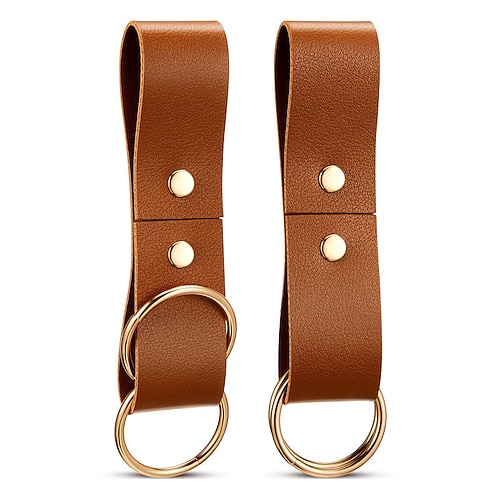 Wikinger-Werkzeuggürtel, Reifen, mittelalterliches Larp-Karneval, Halloween-Kostüm, PU-Leder für Unisex Image