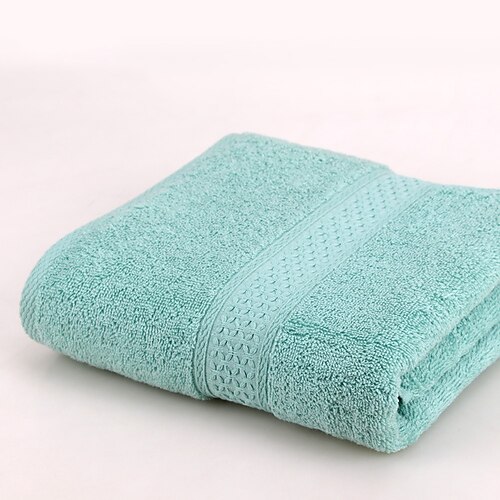 Großes Badetuch, 140 x 70 cm, Hotel-Badetücher aus 100 % Baumwolle, schnell trocknend, super saugfähig, leicht, weich, in mehreren Farben, mit Sternen bewertet, Hotel-Firmengeschenke, Textilien Image