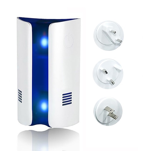 Elektronischer Ultraschall-Schädlingsvertreiber – Multifunktionaler Insektenvernichter für Mäuse Bettwanzen Ameisen Kakerlaken US/UK Stecker Image