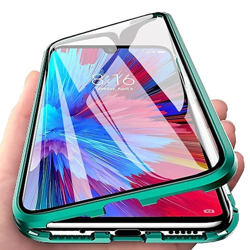 Handy Hülle Handyhüllen Für Samsung Galaxy S25 S24 S23 S22 S21 FE S21 Ultra Plus A14 A34 A54 A53 Ganzkörperhülle Magnetische Adsorption mit Displayschutz Magnetisch Vollschutz Transparent Gehärtetes Image