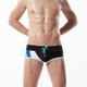 Herren Badehose Schwimmshorts Badehosen Urlaub Summer Beach Schwimmen Weich Komfortabel Kordelzug Elastische Taille Farbblock Kurz Gymnastik Brautkleider schlicht Sportkleidung Schwarz Rote Niedrige