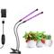 LED Grow Lights dimmbare wachsende Leuchte 10w 20w 30w mit Stecker für Desktop-Pflanzen Home Office Gemüsegewächshaus 20-40-60-80 LED-Perlen 1 Set