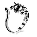 1 Stück Einstellbarer Ring For Damen Geschenk Täglich Verabredung Aleación Retro Tier