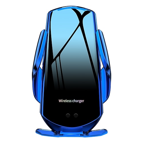 q6 kabelloses autoladegerät schnellladung auto-klemmung autotelefonhalterung auto lüftungshalterung kompatibel mit iphone 14/13/12/12promax/xs/xr/x/8/8 samsung s22/s21 lg huawei google pixel