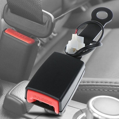 2 stücke auto sicherheitsgurtschloss universal auto auto sicherheitssitz schloss camlock auto sicherheitsgurt schnalle buchse steckverbinder auto zubehör ersatzteil Image