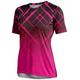 Damen Downhill Jersey Kurzarm Gelb Rosa Rot Graphic Fahhrad Atmungsaktiv Schnelltrocknend Sport Graphic Geometrisch Bekleidung