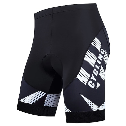 Herren Grafik Fahrradhose 3D gepolsterte Shorts Fahhrad Gepolsterte Shorts / Chamois Unterteile Mountainbike MTB Straßenradsport Sport 3D-Polster Schnelltrocknend Feuchtigkeitsableitend Atmungsaktiv Image