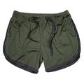 Herren Sportliche Shorts 3-Zoll-Shorts Kurze Shorts Kurze Sporthose Kurze Sporthose Sport Shorts Kordelzug Elastische Taille Feste Farbe Atmungsaktiv Schnelltrocknend Kurz Sport Fitnessstudio Baden