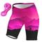 Damen Radunterhose Radhose Fahhrad Gepolsterte Shorts / Gämse Unten MTB Mountain Rennrad Sport Graphic 3D-Pad Radfahren Atmungsaktiv Schnelltrocknend Rosa Orange Spandex Bekleidung Fahrradbekleidung