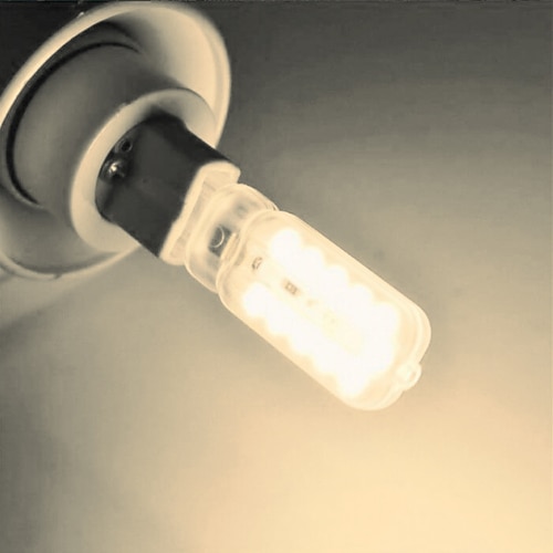 ywxlight 10pcs g9 5w 400-500lm 22led führte bi-pin Lichter 2835smd dimmbare warmweißes kühles Weiß führte Maisbirnenleuchterlampe Wechselstrom 220-240v Image