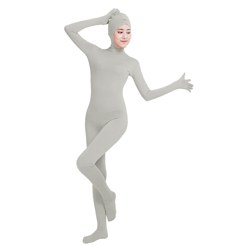 Zentai-Anzüge Catsuit Ganzkörperanzug Karnevalskostüm Ganzkörperanzug Königstag Alle Einfarbig Lycra Kostüm für Party Bühne Kinder Erwachsene Image