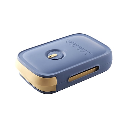 Stapelbare Eierhalter-Aufbewahrungsbox aus Kunststoff, Schubladen-Kühlschrank-Eier-Organizer, platzsparender Behälter, frischhaltende Eierablage, Küchenzubehör Image