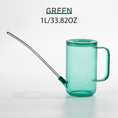 Gießkanne für Zimmerpflanzen mit langem Ausguss, Gießkanne Indoor, kleine Gießkanne für Zimmerpflanzen, Blumen, Sukkulenten, 33.82oz Image
