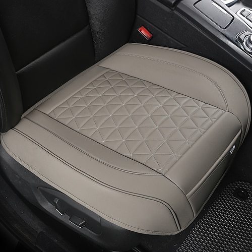 StarFire High-End Luxus PU-Leder Autositzbezug Schützer Sitzeinlage vorne kompatibel mit 90% der Fahrzeuge Image