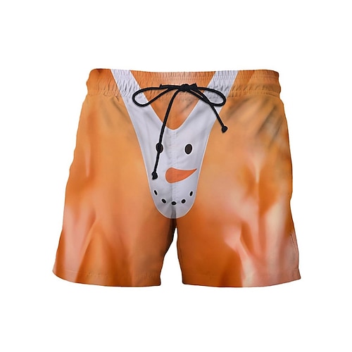 Herren Grafik Shorts Sommershorts Strandshorts Mittlere Taille Streetwear Hawaiianisch Designer Lässig Täglich Ferien Kordelzug Elastischer Bund 3D-Druck Designer Bekleidung Image