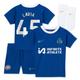 Chelsea Nike Home Stadium Sponsored Kit 2023-24 - Infants with Lavia 45 printing