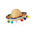 Cappello di paglia messicano forniture per feste di carnevale accessori per cappelli puntelli per