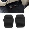 2 pz freno frizione pedale Pad copertura gomma accessori auto nero misura per Ford Focus Mondeo