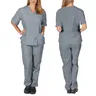 Uniforme da infermiera abiti medici con scollo a v Scrub infermieristico uniforme Salon Spa Pet