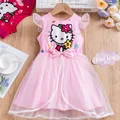 Vestiti estivi per bambini vestiti abbastanza coreani per neonate Sanrio Hello Kitty Princess Party
