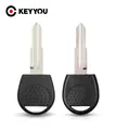 KEYYOU 10X Transponder key shell portachiavi per auto per Chevrolet Lova Sail AVEO Uncut portachiavi