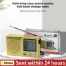 Radio meteorologica di emergenza in plastica Radio meteorologica portatile Full Band SW AM FM Mini