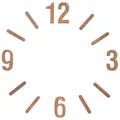 Orologio numeri da parete numeri Kit fai da te romano numero numero di legno riparazione araba