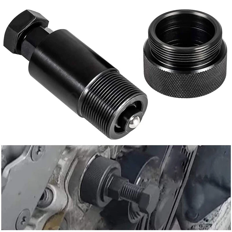 1 Set strumento di rimozione in acciaio dell'estrattore della pompa del carburante per iniezione del motore dell'auto adatto per l'estrattore degli strumenti di smontaggio dell'auto BMW M47 M57