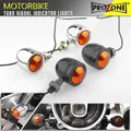 Indicatore di direzione per moto vecchia scuola Mini indicatore di direzione per moto adatto per moto Harley Lampada di avvertimento per moto universale