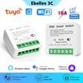 Tuya WiFi Smart Switch con presa per Monitor di alimentazione interruttore della luce interruttore