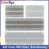400 punti Breadboard 830 punti Breadboard MB-102 scheda di prova PCB senza saldatura Breadboard a