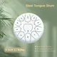 6 inch 11 Tone Steel Tongue Drum Hand Pan Drum Drumstick Percussion Music Instrument Tambourine Yoga