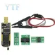 CH341 24 25 Series EEPROM Flash BIOS USB Programmer Module + SOIC8 SOP8 Test Clip For EEPROM 93CXX /