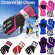 Winter Waterproof Warm Kids Boys Girls Gloves Ski Children Mittens Snow Outdoor