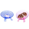 Pet Hamster Flying Saucer Toy Exercise Squirrel Wheel Mouse Running Disc Rat Toys Cage Small Animal