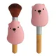 1Pc Makeup Brush Holder Cover Silicone Protector Travel Storage Case Protect Brush Bristles Soft