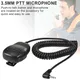 Rainproof Shoulder 3.5mm PTT Microphone PTT Remote Speaker 1pin ForYaesu / Vertex VX-1R / 2R 3R 5R