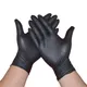 Black Nitrile Gloves Disposable Latex Gloves Waterproof for Working Gardening Dishwashing Kitchen