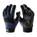 Work Gloves Men & Women Utility Mechanic Working Gloves High Dexterity Touch Screen For