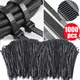 1000/100Pcs Nylon Cable Ties Adjustable Self-locking Cord Ties Straps Fastening Loop Reusable