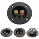 1pc Car Stereo Speaker Terminal Board Round Double Binding Post Screw Connector Subwoofer Plug