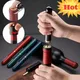 Safety Air Pump Red Wine Bottle Opener with Foil Cutter Air Pressure Corkscrew Popper Stainless