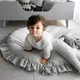 Baby Play Mats Round Soft Cotton Padded Newborn Crawling Mat Infant Play Carpet Girl Boy Kids Room