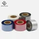 25 30 35 40 50mm *200m Blue Red Gold Silver Color Washable Ribbon Thermal Transfer Ribbon for Paper