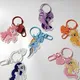 My Little Pony Applejack Ziyue Cartoon Anime Keychain Acrylic Bag Car Key Exquisite and Versatile