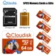 Cloudisk 5Pcs Micro SD Memory Card 32GB 64GB 128GB U3 TF Cards 16GB 8GB 4GB 2GB 1GB C10 A1 With SD