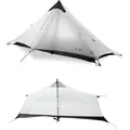 3F UL Gear Lanshan1 Ultralight Tent 3/4 Season Portable Backpacking Tent for 1p Double Layer Tent