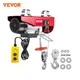 VEVOR 1200KG 12M Electric Hoist Lifting Crane Cable Hoist Winch with Wired Remote Control for Boat