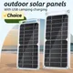 Solar Panel System 5V with USB Camping Charging Suitable for Power Bank and Mobile Phone Car MP3 PAD